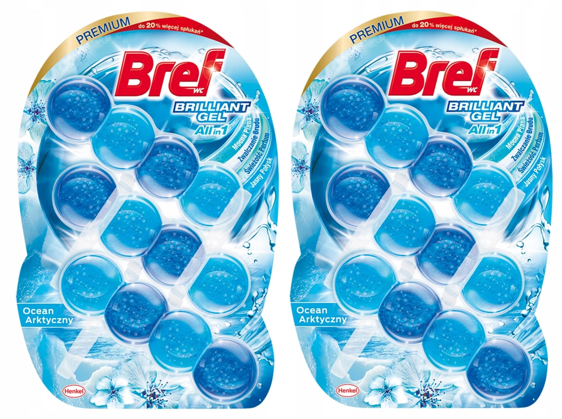 Bref Kostka do WC Ocean 3 x 42 g
