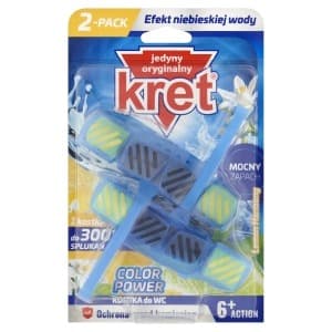Kostka toaletowa Kret Lemon Harmony 2 x 40 g