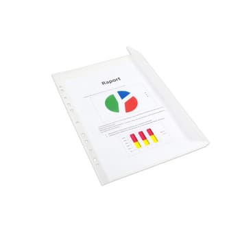 Koszule foliowe groszkowe A4 110 mikronów 10 sztuk