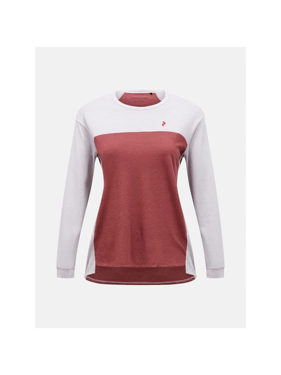 Koszulka Damska Peak Performance Trail Wool-Blend Longsleeve Szary