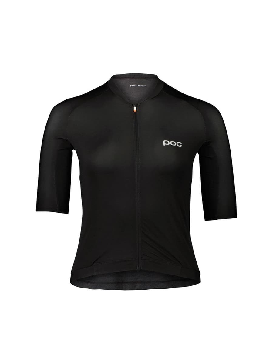 Koszulka damska POC Pristine Jersey czarna rozmiar L