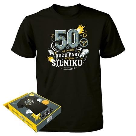 Koszulka dla Niego 50 na liczniku XL