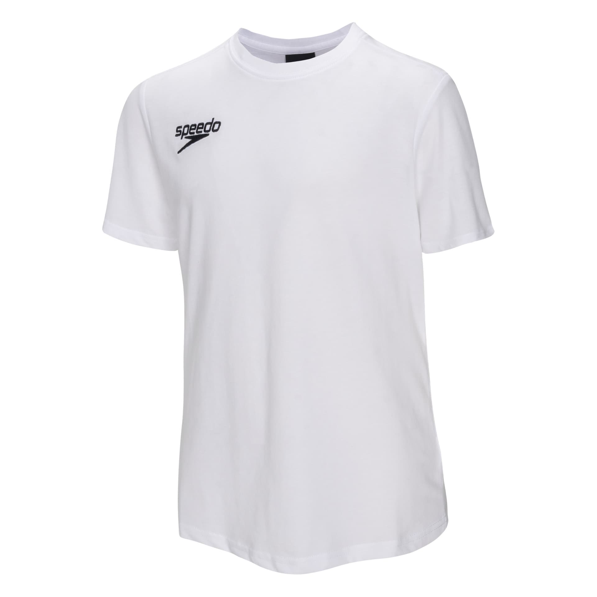 Koszulka Speedo Club Plain Tee JU Białe