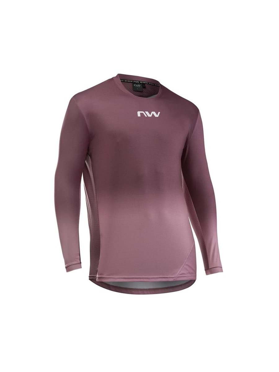 Koszulka rowerowa NorthWave Edge 2 Jersey L/s różowa rozmiar L