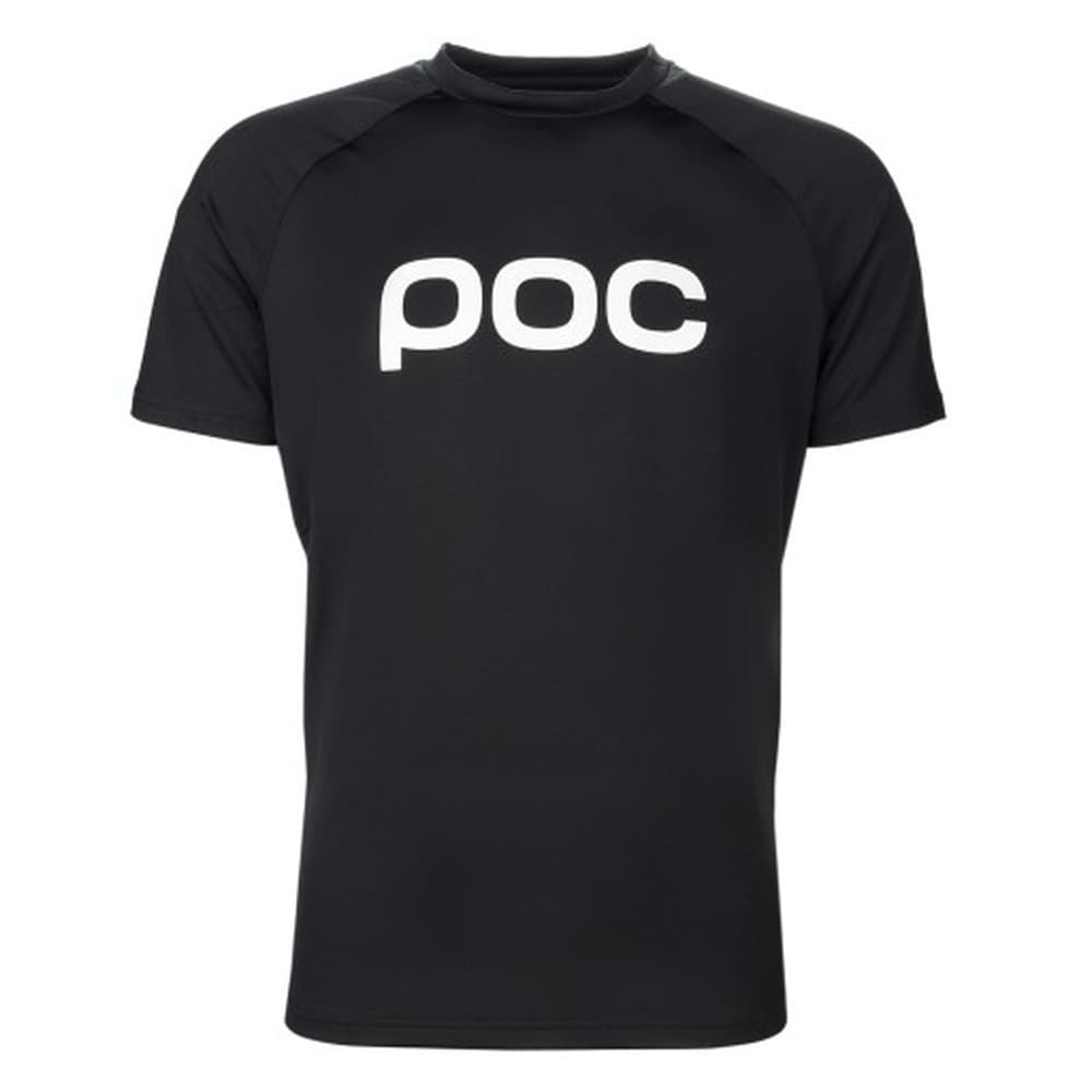 Koszulka rowerowa POC Reform Enduro Tee - czarna uranium, rozmiar S
