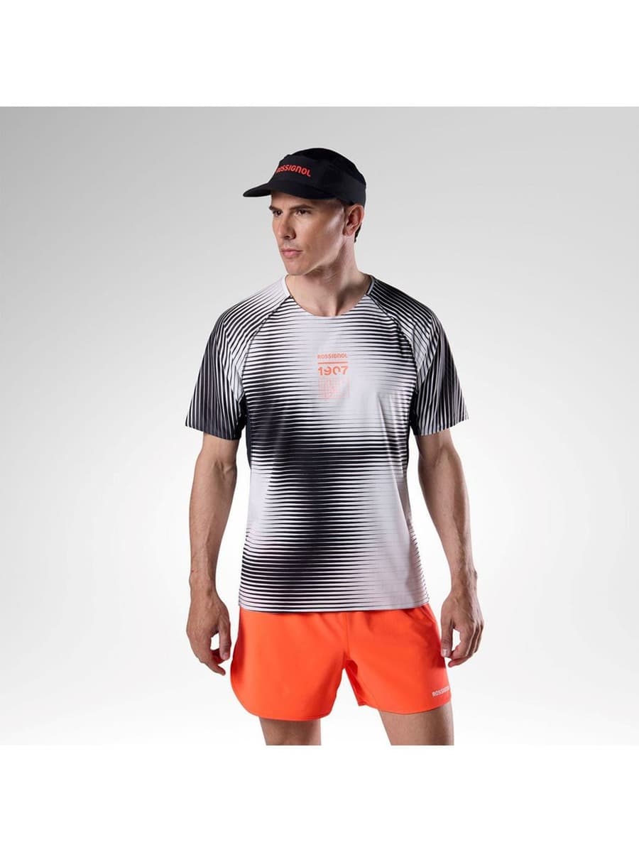 Koszulka szybkoschnąca Rossignol Sapa Ultra Tee - Dazzle Blue Line Fogg
