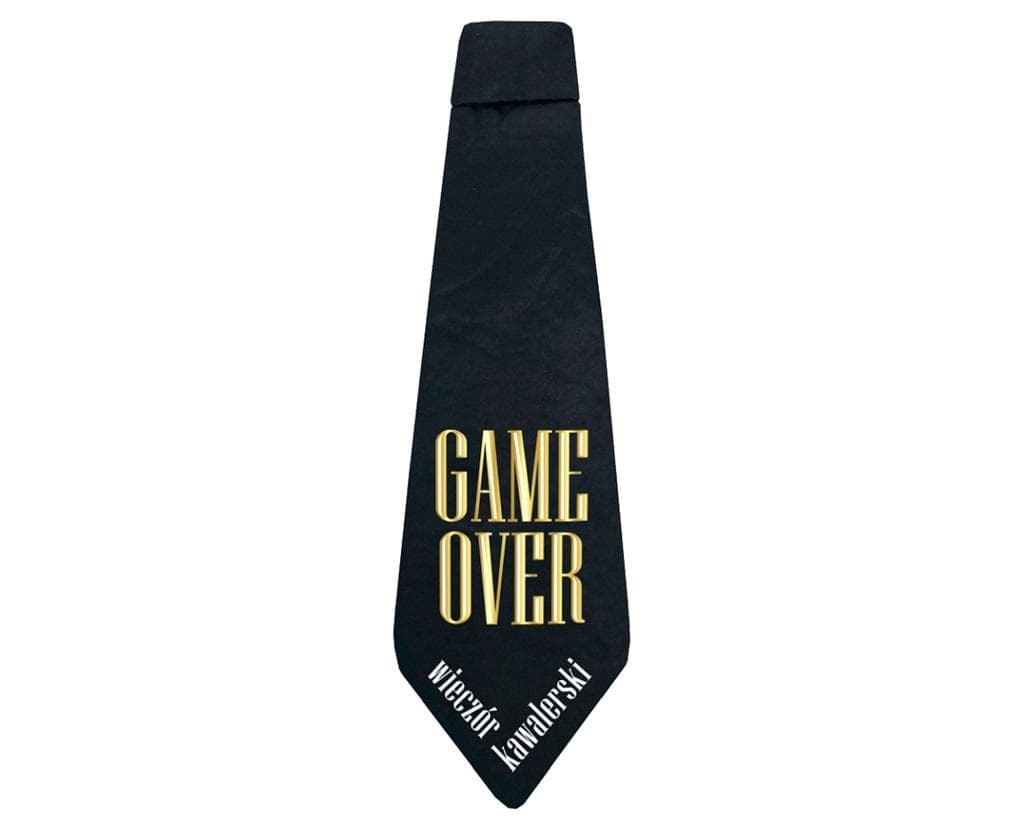 Krawat Game Over B&G Party 10 x 32 cm