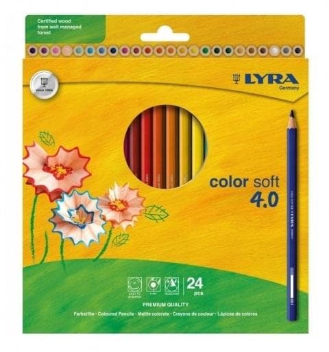 Lyra Kredki Color Soft 4.0 Hangable 24 kolory