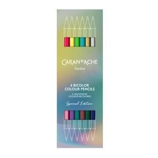 Kredki dwukolorowe Caran d'Ache Claim Your Style Ed5 6 sztuk