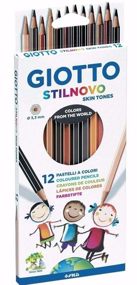 Kredki Giotto Stilnovo 12 kolorów Skin Tones