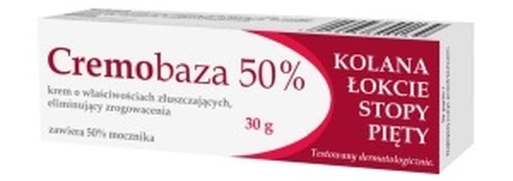 Krem z 50% mocznikiem o właściwościach złuszczających 30 g