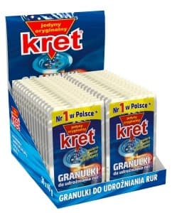 Kret Granulki do udrażniania rur 30 x 40 g