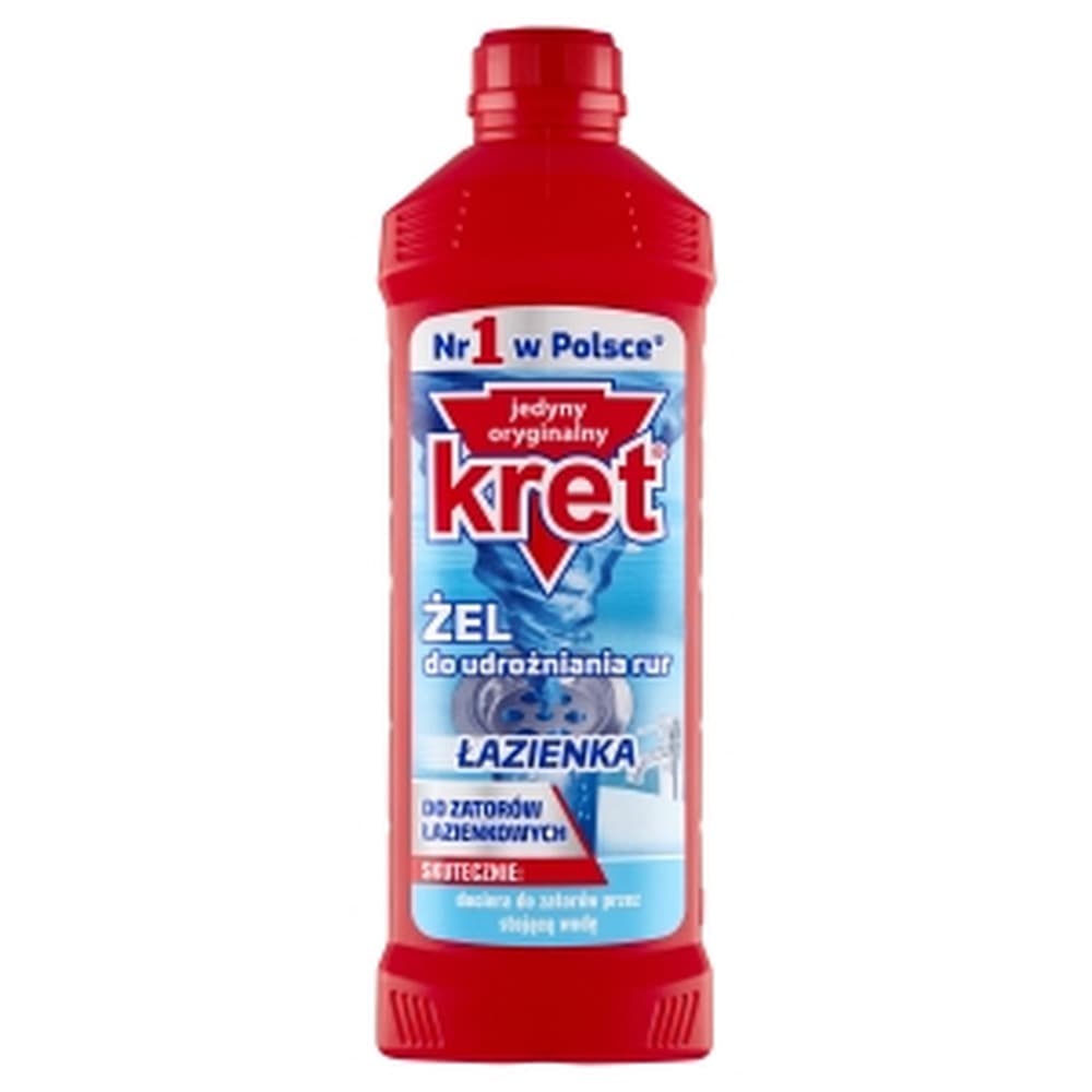 Kret Udrażniacz do Rur Żel 500g Łazienkowy