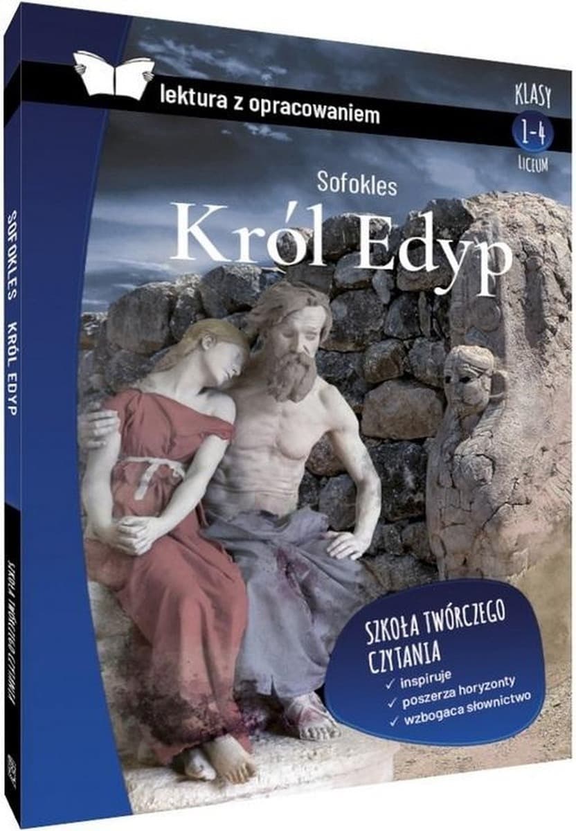 Król Edyp z opracowaniem - lektura szkolna