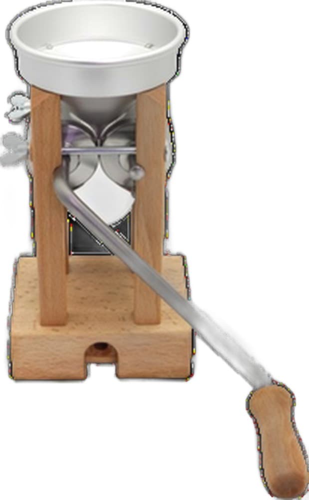 Kruszarka do ziarna Eschenfelder 1200 - Model stołowy z aluminiowym lejkiem