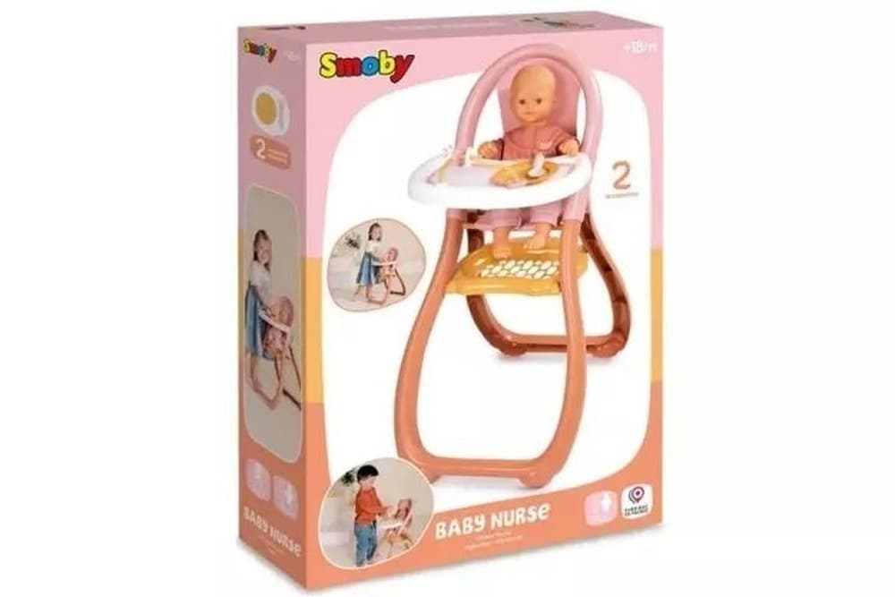 Krzesełko do karmienia dla lalek Baby Nurse Smoby