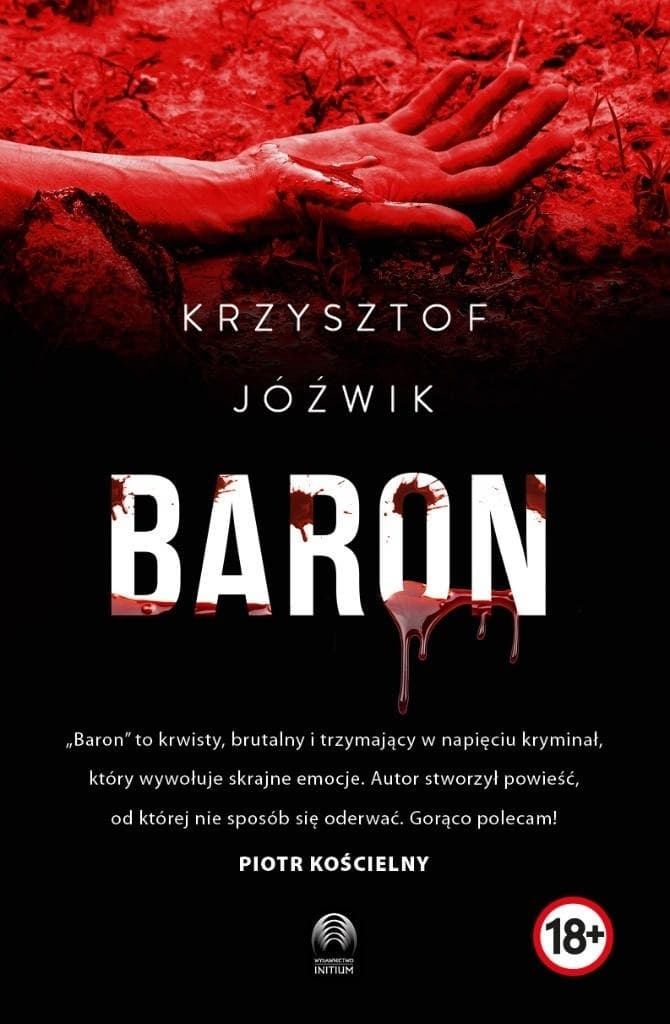 Krzysztof Józwik Baron kryminał Initium 416 stron