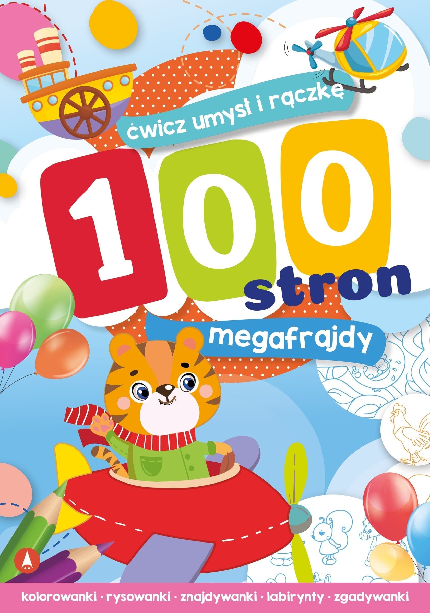 Książeczka dla dzieci: 100 stron magafrajdy