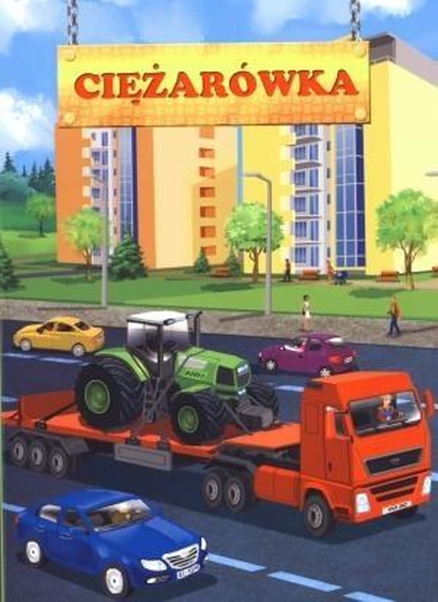 Książeczka dla dzieci Ciężarówka i Radek