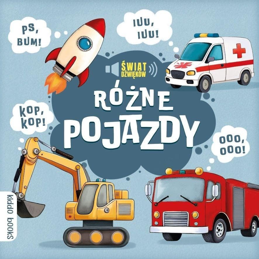 Książeczka dla dzieci Pojazdy