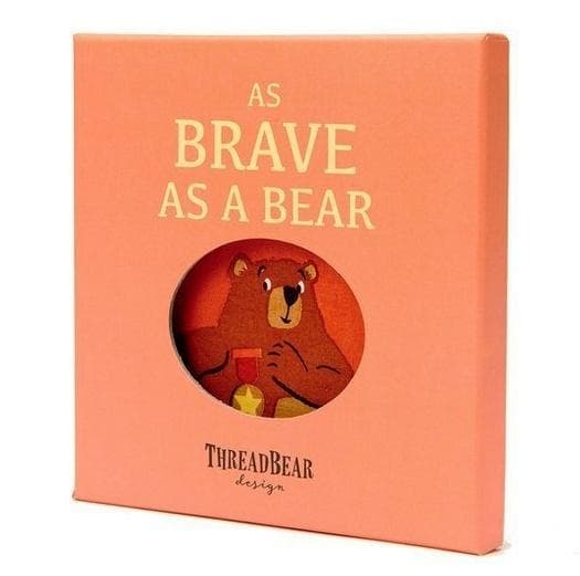 Miękka książeczka edukacyjna As Brave As A Bear dla dzieci