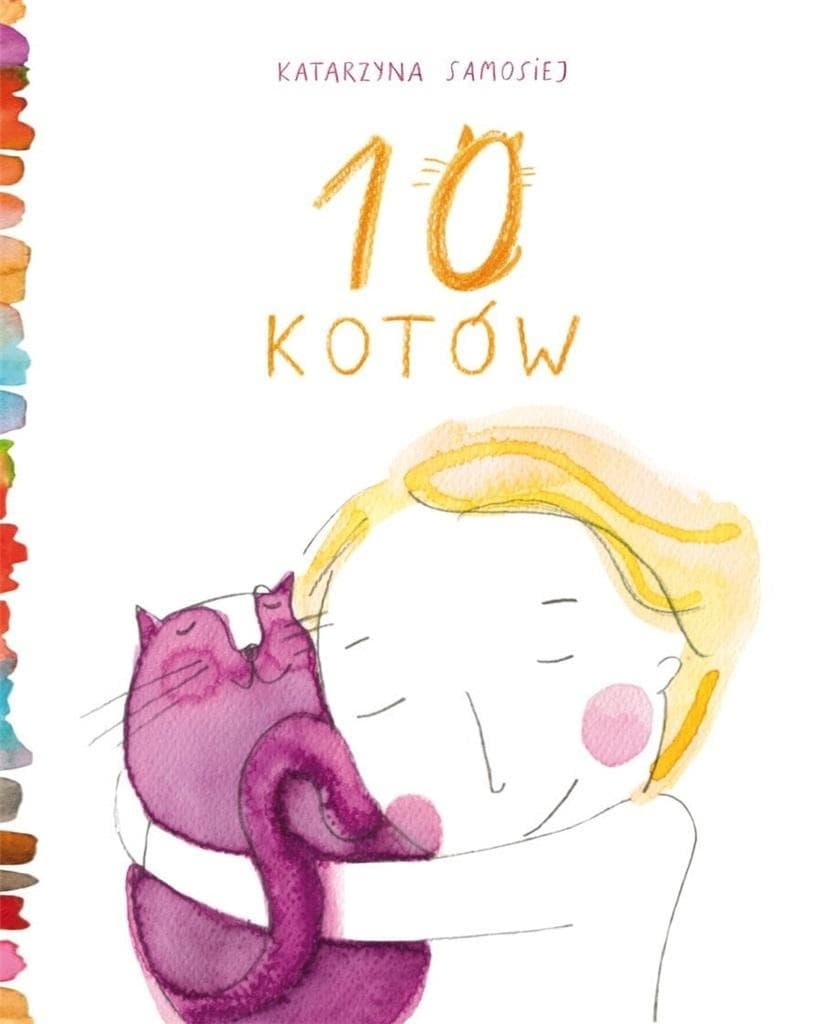 Książka 10 kotów Studio Koloru 2020 - Katarzyna Samosiej