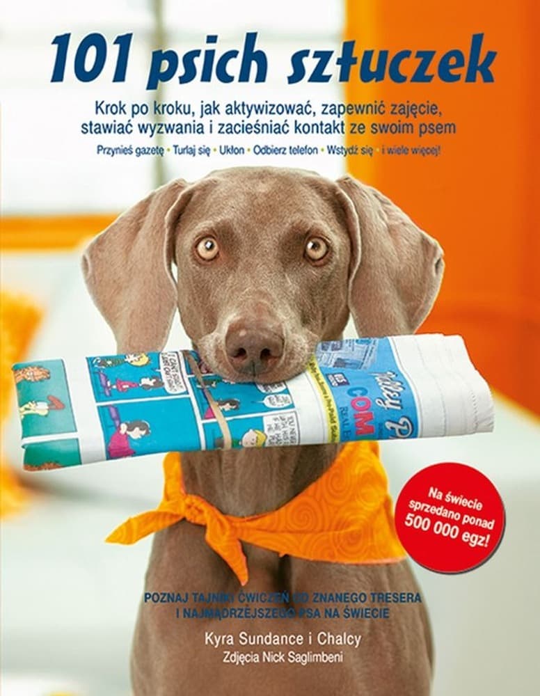 Książka 101 psich sztuczek Kyra Sundance przewodnik