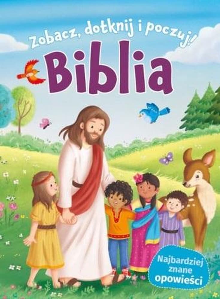 Książka Biblia dla dzieci - Z elementami sensorycznymi