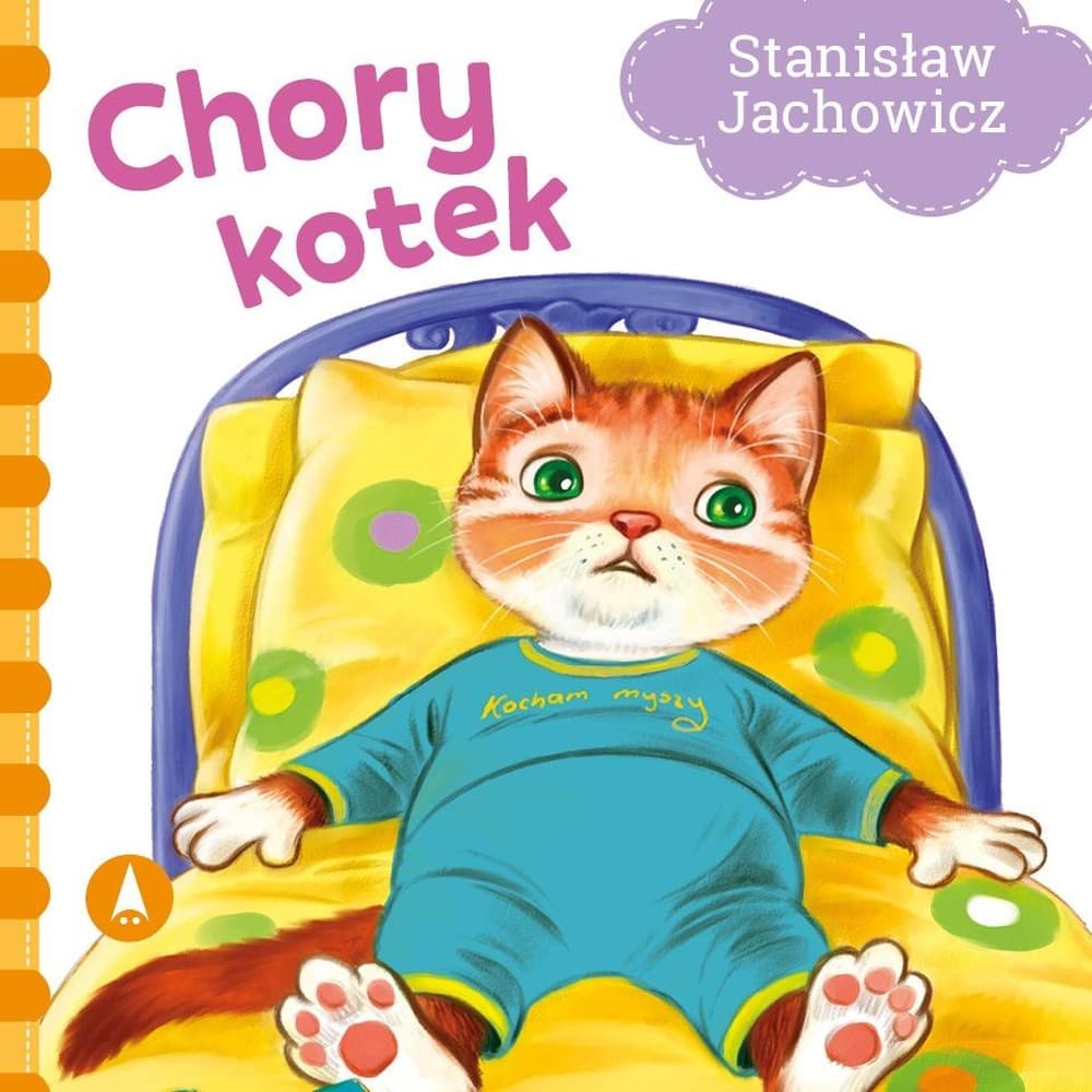 Książka dla dzieci Chory Kotek i inne wiersze opowiadania