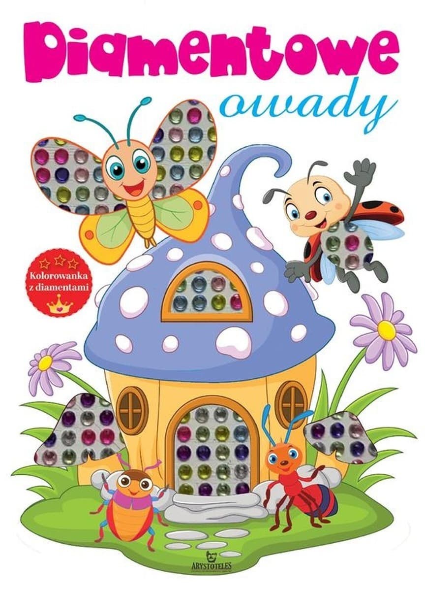 Książka dla dzieci Diamentowe Owady