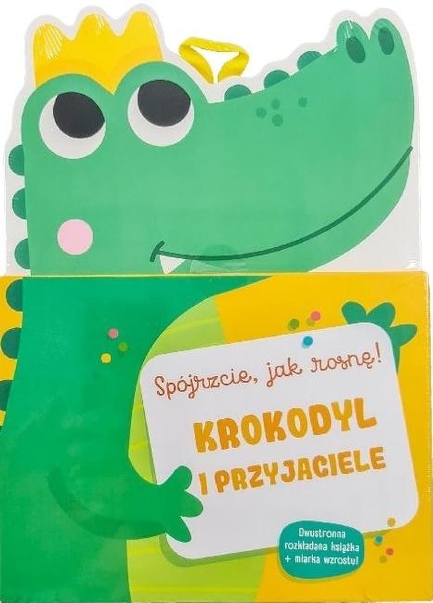 Książka dla Dzieci Krokodyl - Z Miarką Wzrostu