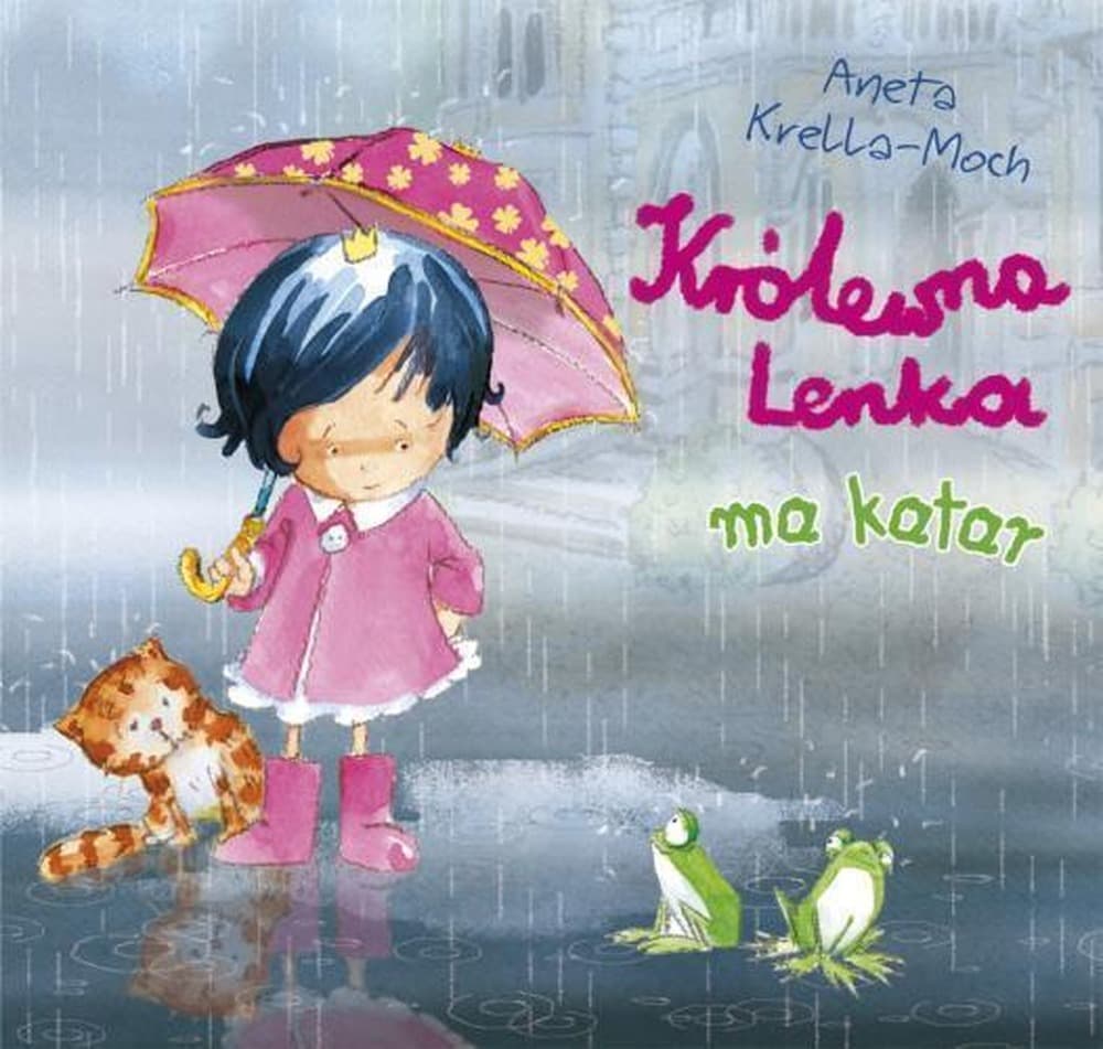 Książka dla dzieci Królewna Lenka i katar