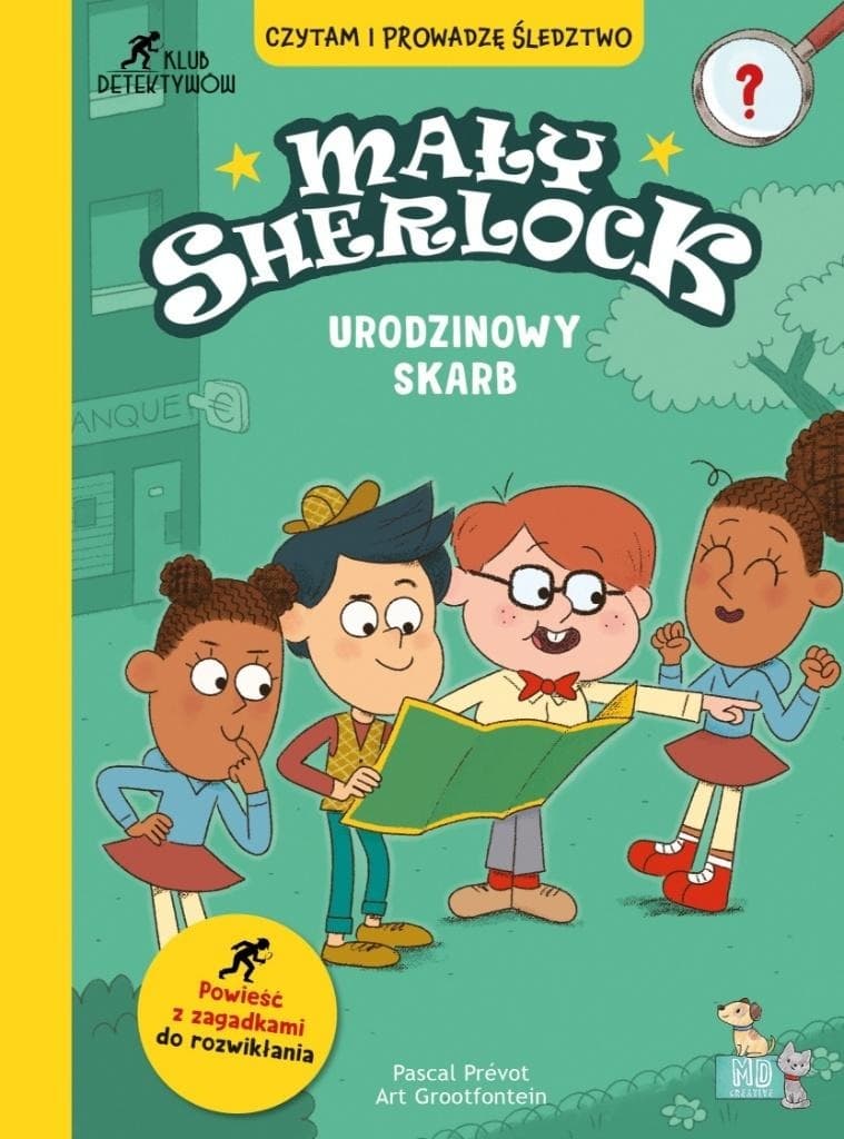 Książka dla dzieci Mały Sherlock - detektywistyczne przygody