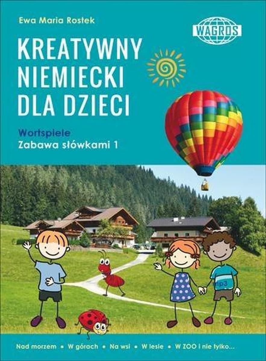 Książka do nauki niemieckiego dla dzieci Wagros