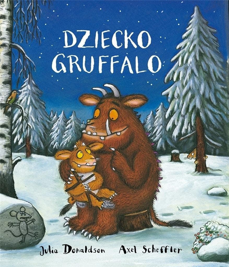 Książka Dziecko Gruffalo Julia Donaldson twarda oprawa