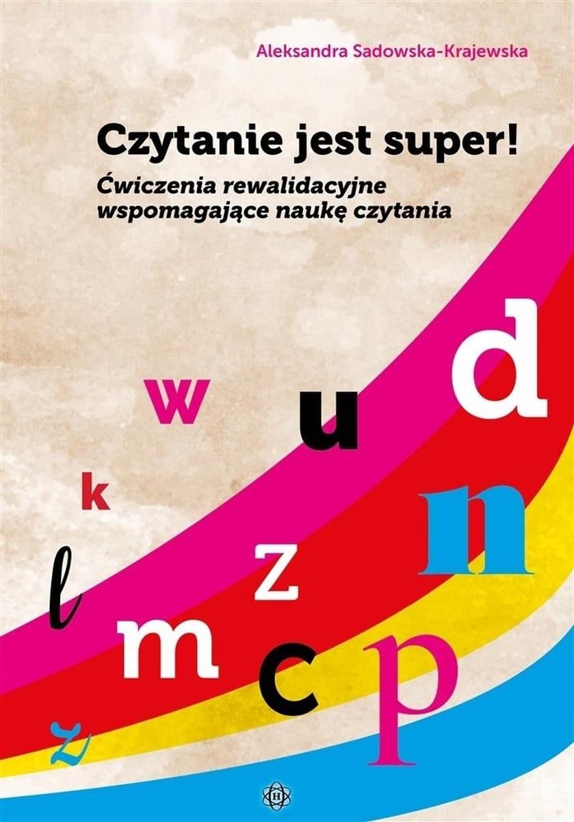 Książka edukacyjna dla dzieci Czytanie jest super! Harmonia 40 stron