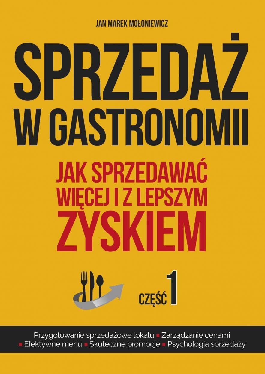 Książka Gastronomiczna Sprzedaż w gastronomii cz. 1