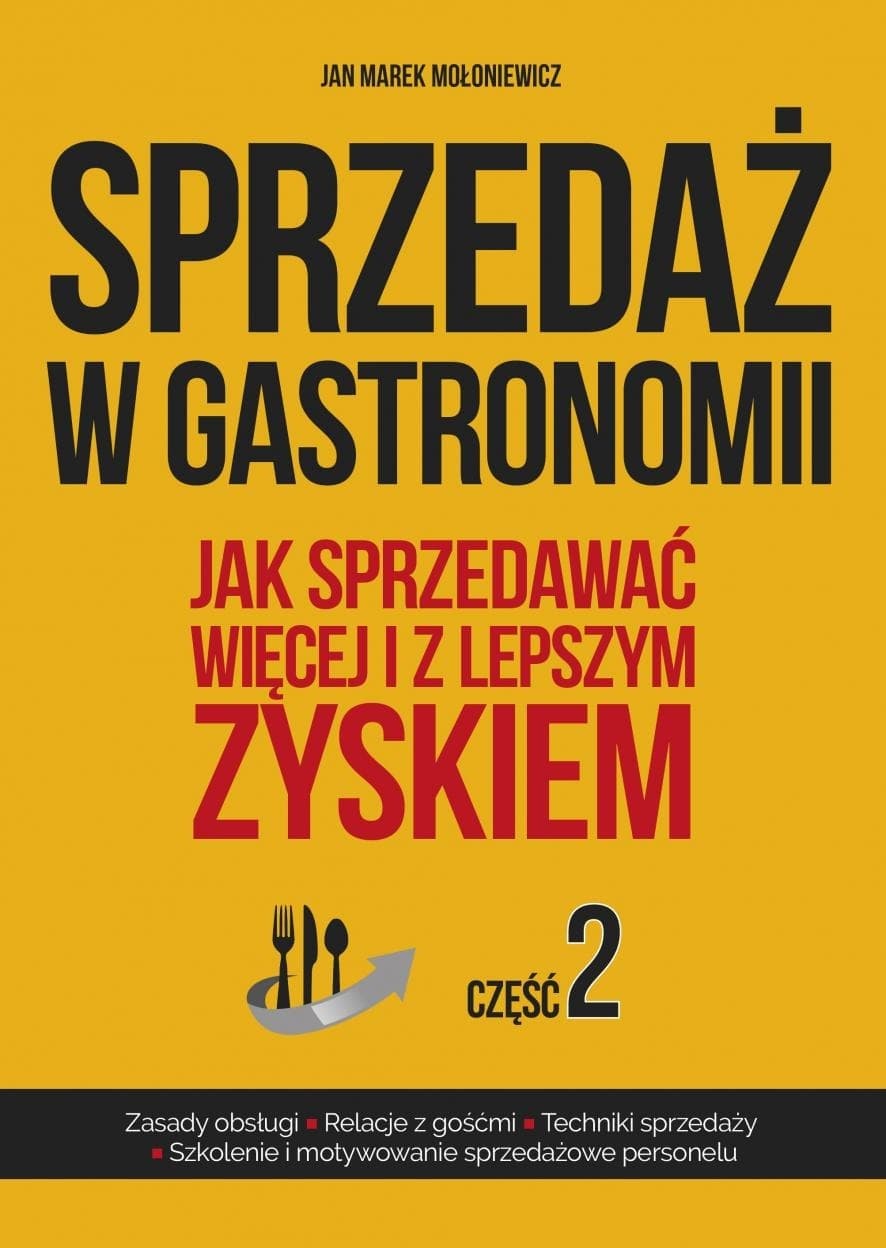 Książka Gastronomiczna Sprzedaż w gastronomii cz. 2