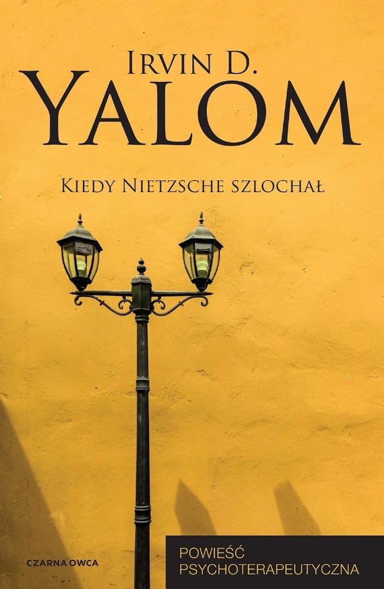 Książka Kiedy Nietzsche szlochał Irvin D. Yalom twarda