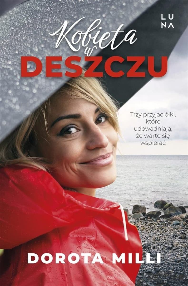 Książka Kobieta w deszczu Doroty Milli powieść obyczajowa