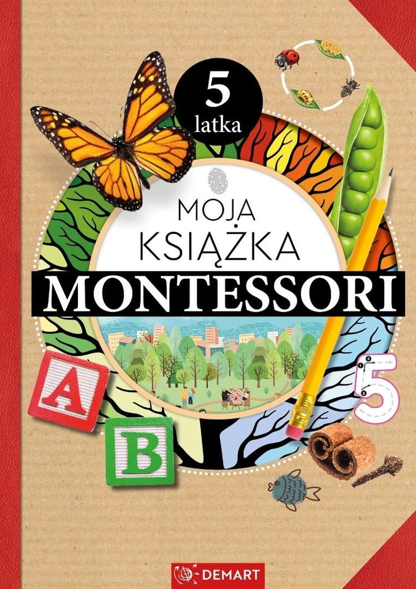 Książka Montessori dla 5-latka Moja