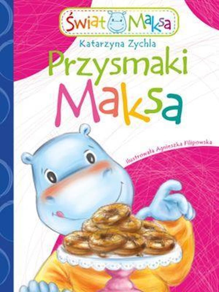 Książka o przygodach hipopotama Maksa