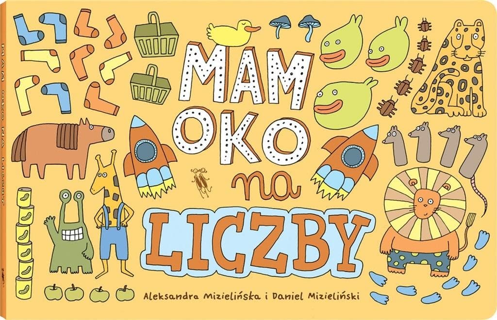 Książka Obrazkowa do Liczenia Mam Oko na Liczby