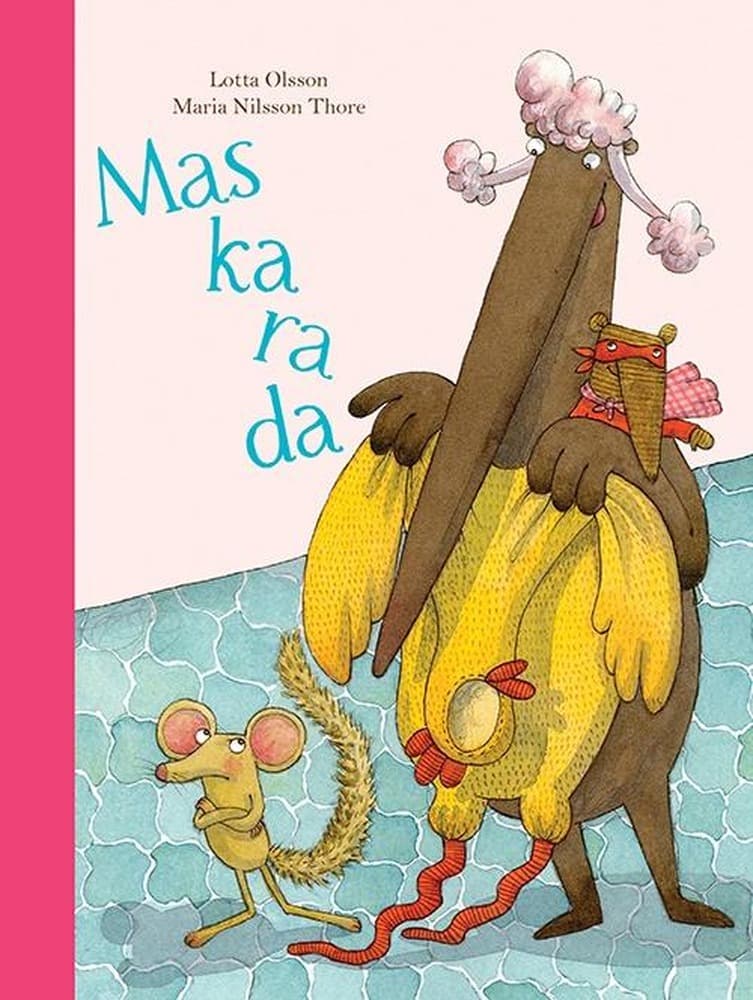 Książka obrazkowa Maskarada o przygodach Mrówkojada i Orzesznicy