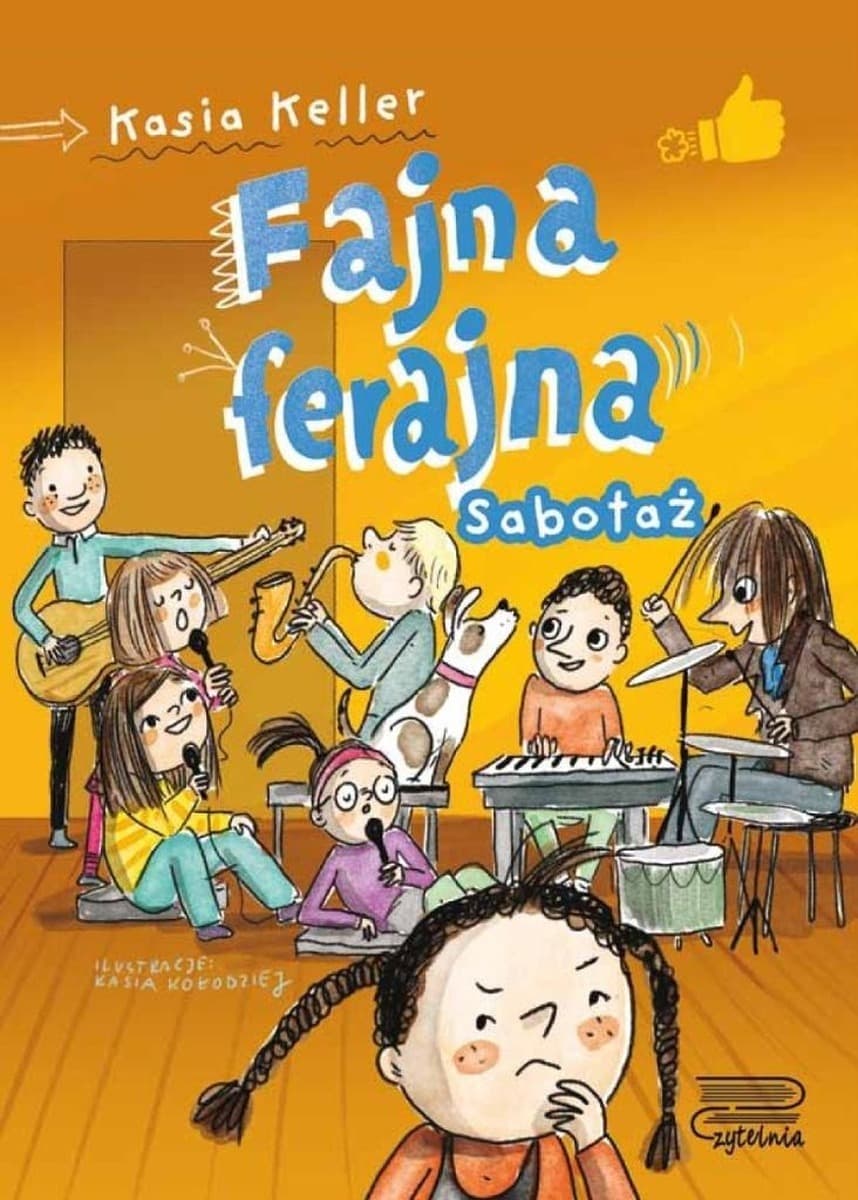 Książka Sabotaż. Fajna ferajna. Tom 3 - pełna humoru i zwrotów akcji