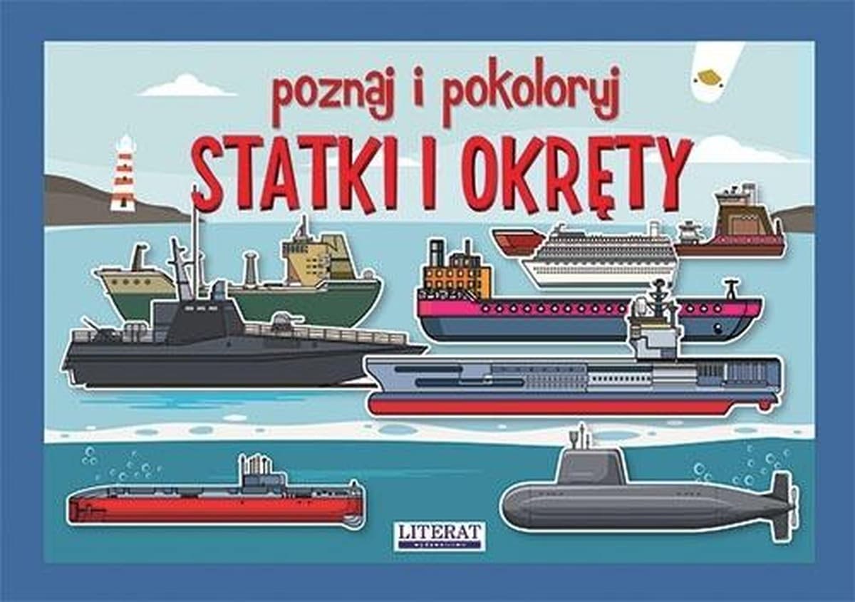 Książka Statki i okręty Krzysztof Tonder 32 strony