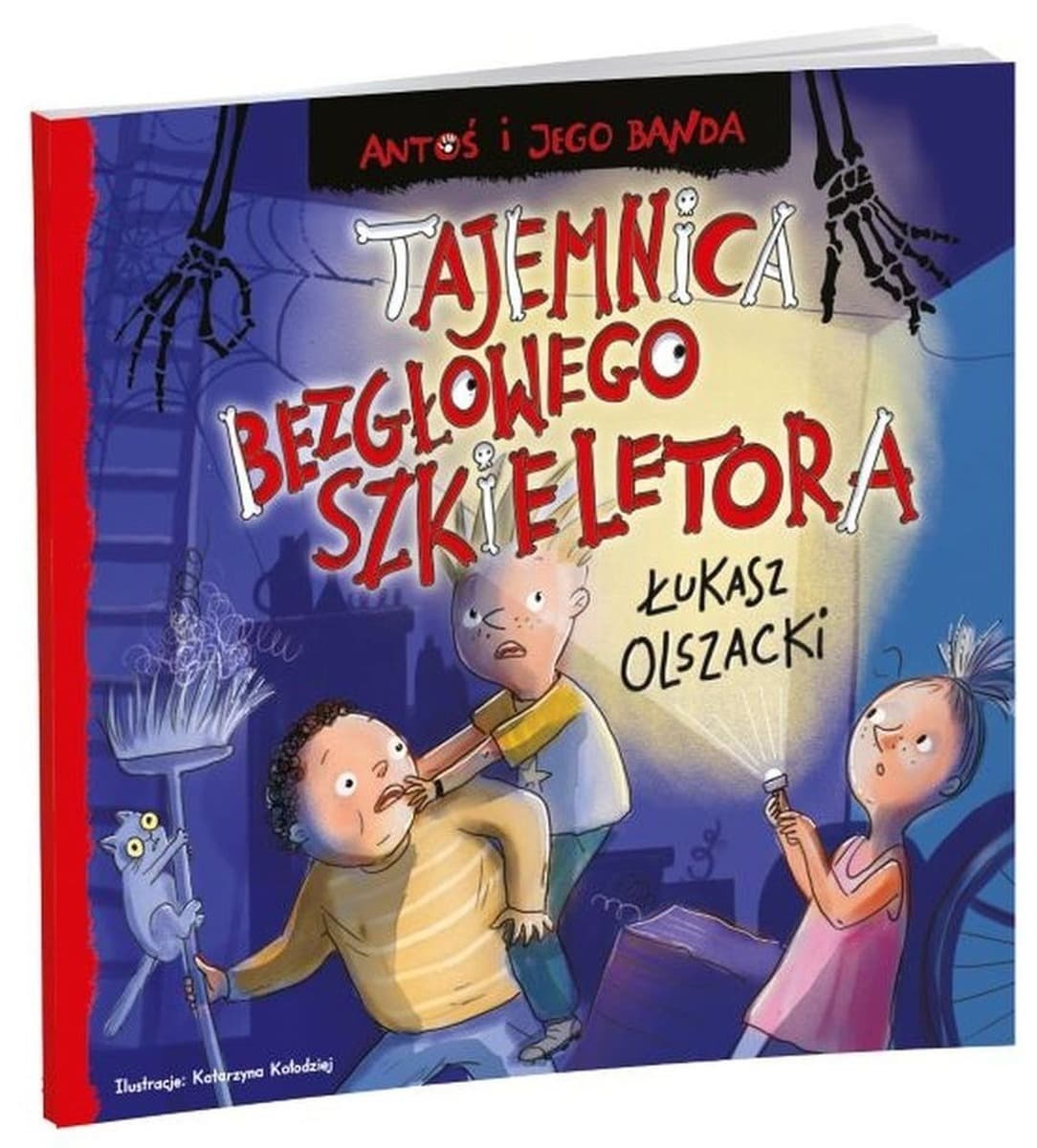 Książka Tajemnica bezgłowego szkieletora. Antoś i banda
