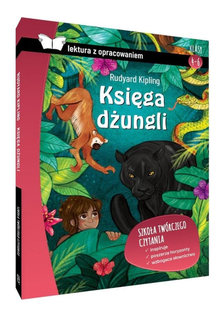 Księga dżungli lektura z opracowaniem