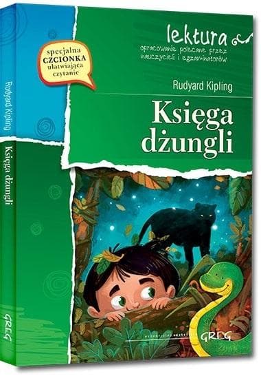 Księga dżungli Lektura z opracowaniem wydawnictwa Greg