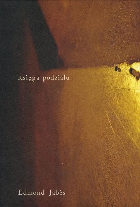 Księga Podziału Edmond Jabes